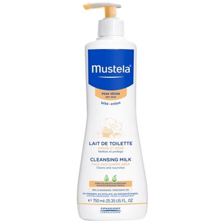 MUSTELA LATTE DI TOILETTE 750 ML MUSTELA LATTE DI TOILETTE 750 ML