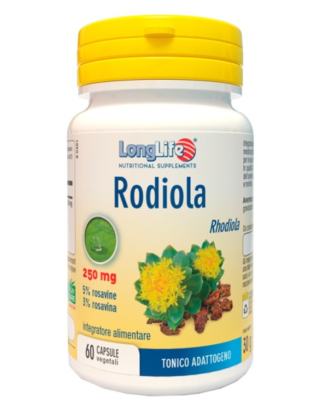 LONGLIFE RODIOLA 60 CAPSULE VEGETALI