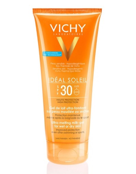 IDEAL SOLEIL GEL WET CORPO SPF30 200 ML