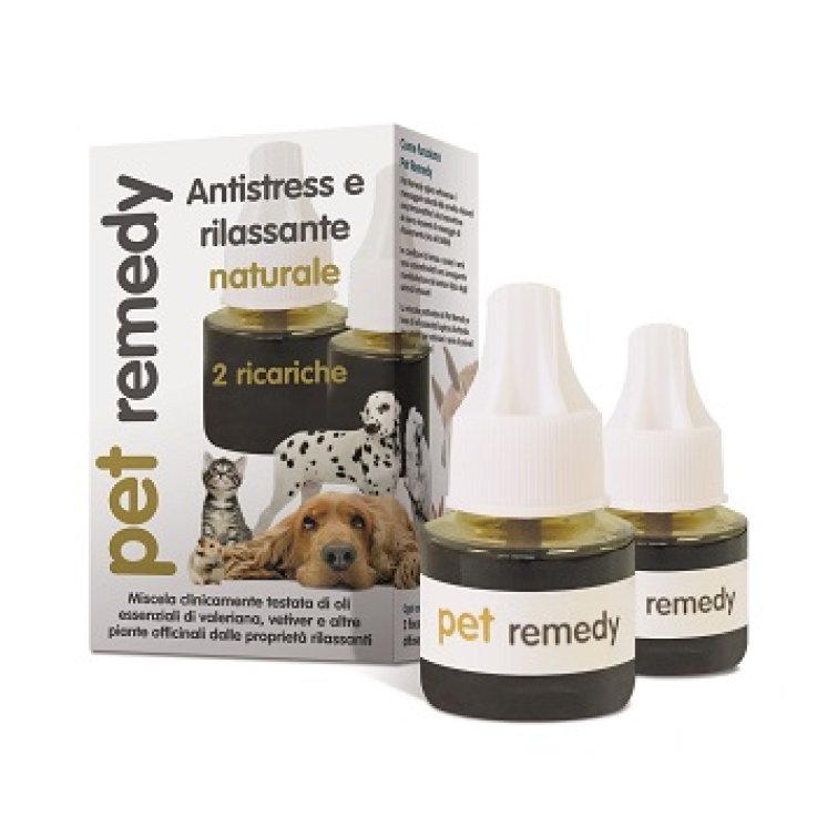 PET REMEDY RICARICA PER DIFFUSORE 2 FLACONI DA 40 ML PET REMEDY RICARICA PER DIFFUSORE 2 FLACONI DA 40 ML