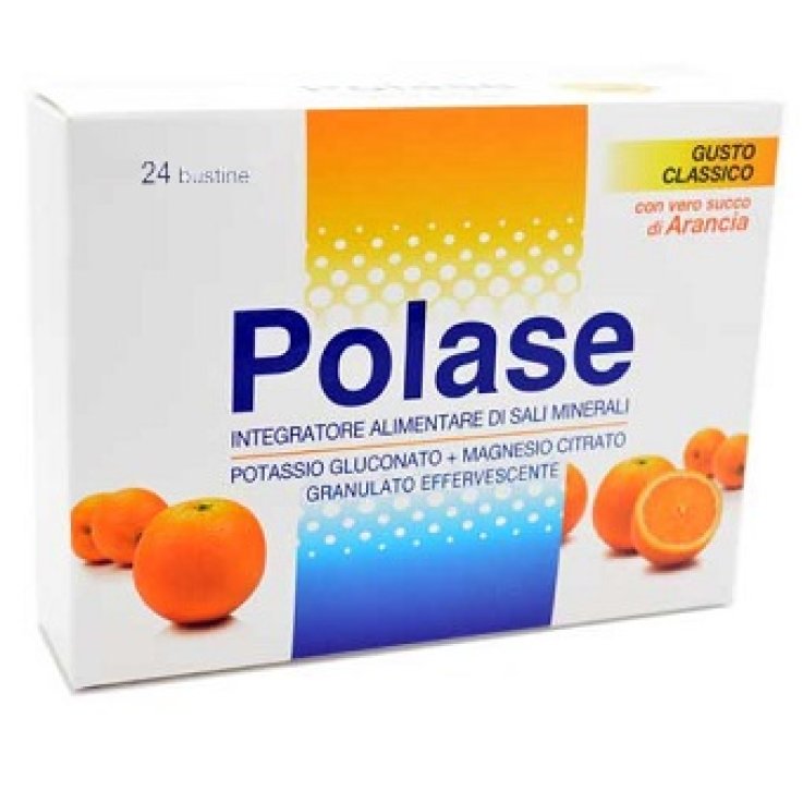 POLASE ARANCIA 24 BUSTINE EFFERVESCENTI POLASE ARANCIA 24 BUSTINE EFFERVESCENTI