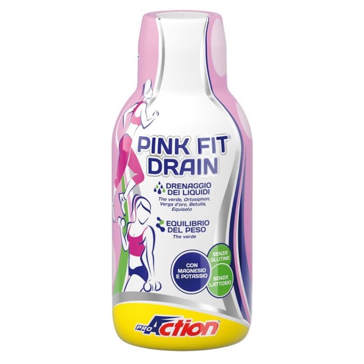 PROACTION PINK FIT DRAIN 500ML PROACTION PINK FIT DRAIN 500ML