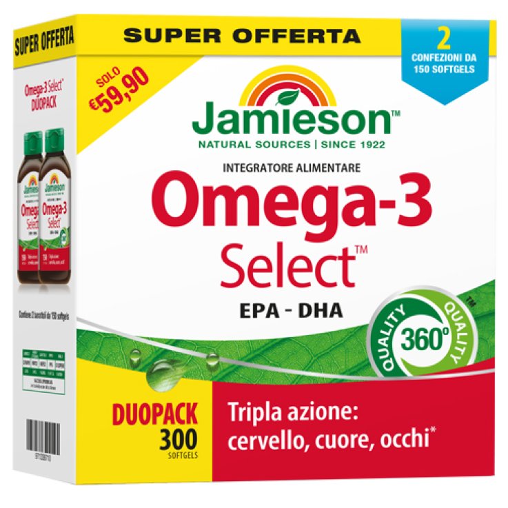 OMEGA 3 SELECT PROMO DUO PACK OMEGA 3 SELECT PROMO DUO PACK