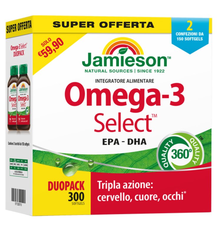 OMEGA 3 SELECT PROMO DUO PACK OMEGA 3 SELECT PROMO DUO PACK