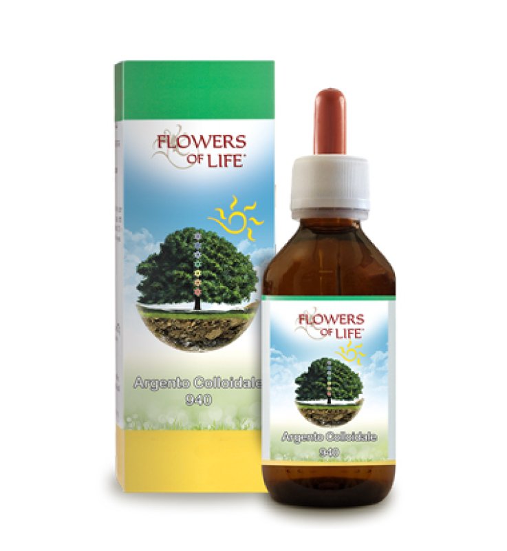 ARGENTO COLLOIDALE 940 100 ML FLOWERS OF LIFE