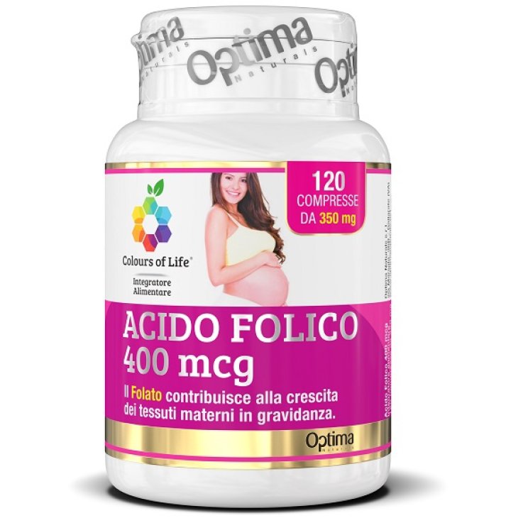 ACIDO FOLICO 400MCG 120CPR OPTIM ACIDO FOLICO 400MCG 120CPR OPTIM
