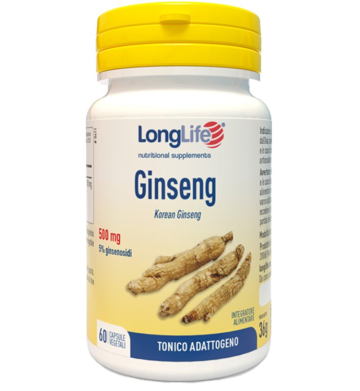 LONGLIFE GINSENG 5% 60 Cps LONGLIFE GINSENG 5% 60 Cps