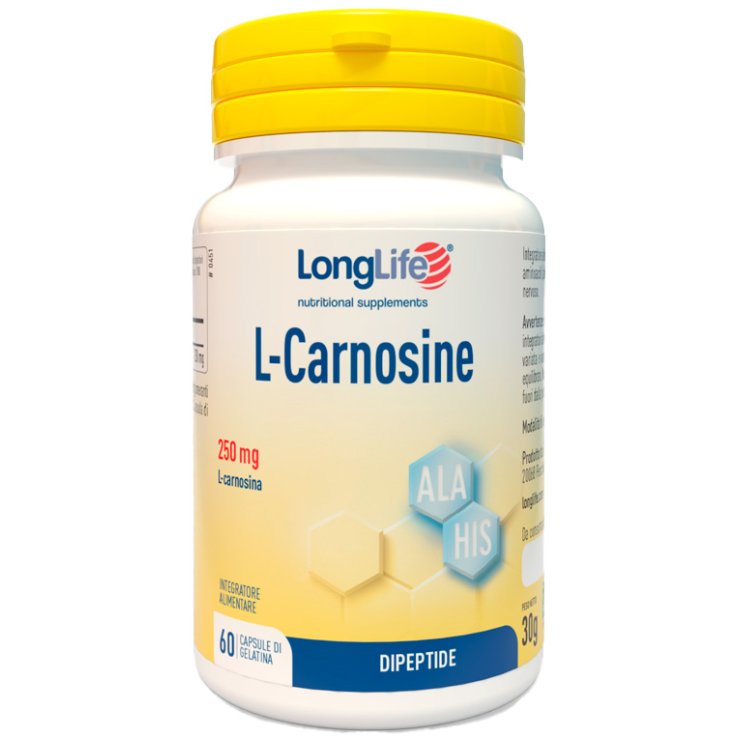 LONGLIFE L-CARNOSINE 60 CAPSULE LONGLIFE L-CARNOSINE 60 CAPSULE