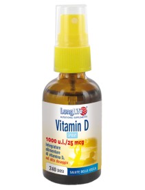 LONGLIFE VITAMIN D3 1000UI SPRAY 30 ML