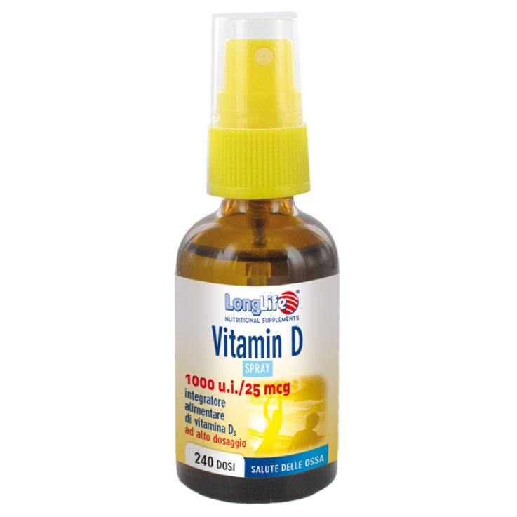 LONGLIFE VITAMIN D3 1000UI SPRAY 30 ML LONGLIFE VITAMIN D3 1000UI SPRAY 30 ML
