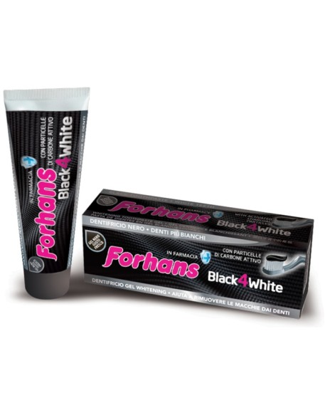 DENTIFRICIO FORHANS GEL BLACK4WHITE