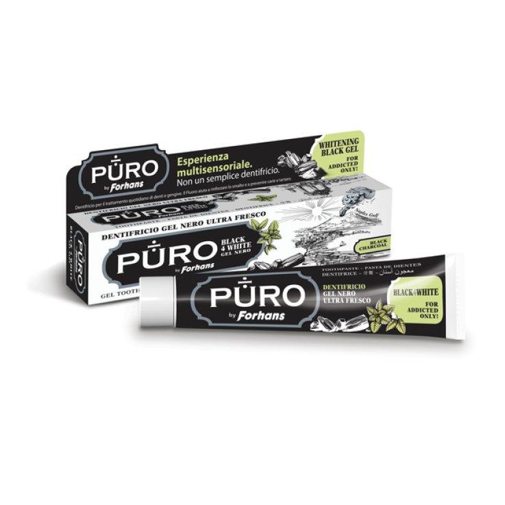 DENTIFRICIO FORHANS GEL BLACK4WHITE DENTIFRICIO FORHANS GEL BLACK4WHITE