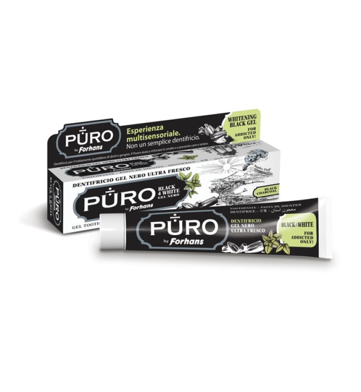 DENTIFRICIO FORHANS GEL BLACK4WHITE DENTIFRICIO FORHANS GEL BLACK4WHITE
