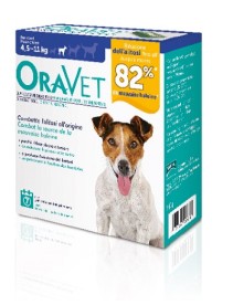 ORAVET CHEWING GUM DOG SMALL 7 PEZZI
