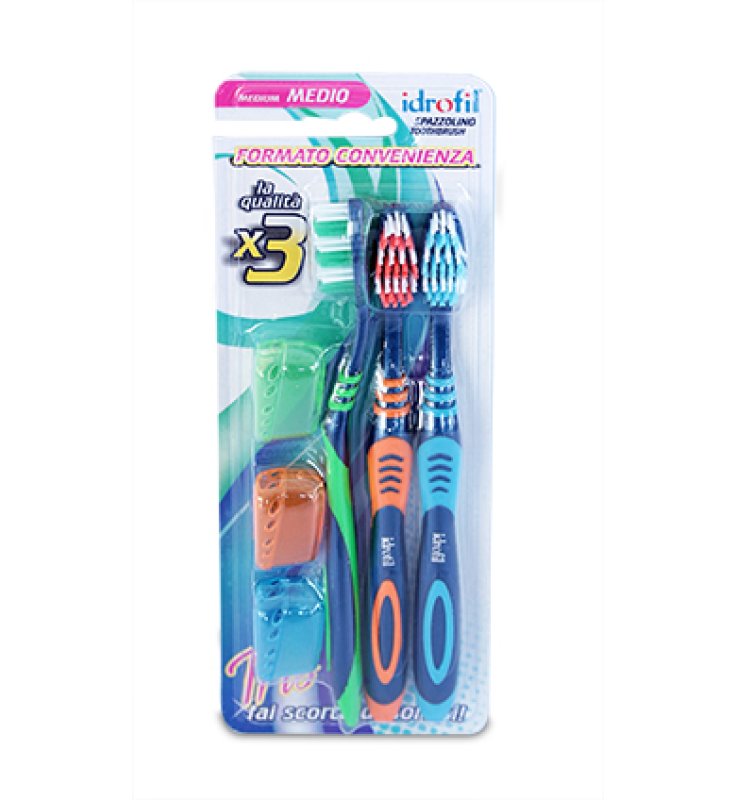 SPAZZOLINO TRIPACCO IDROFIL