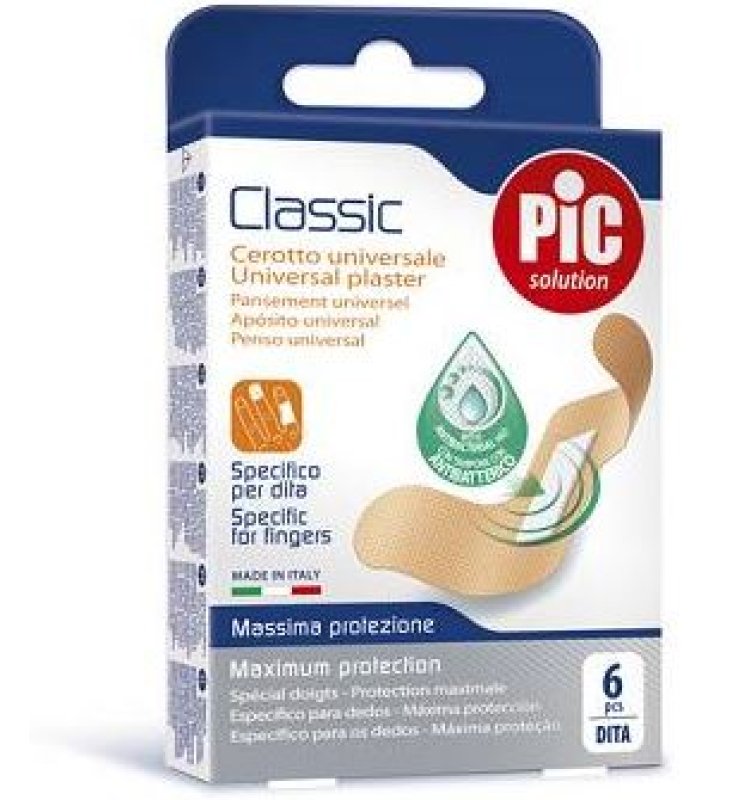 CEROTTO PIC CLASSIC PIC DITA ANTIBATTERICO 6 PEZZI