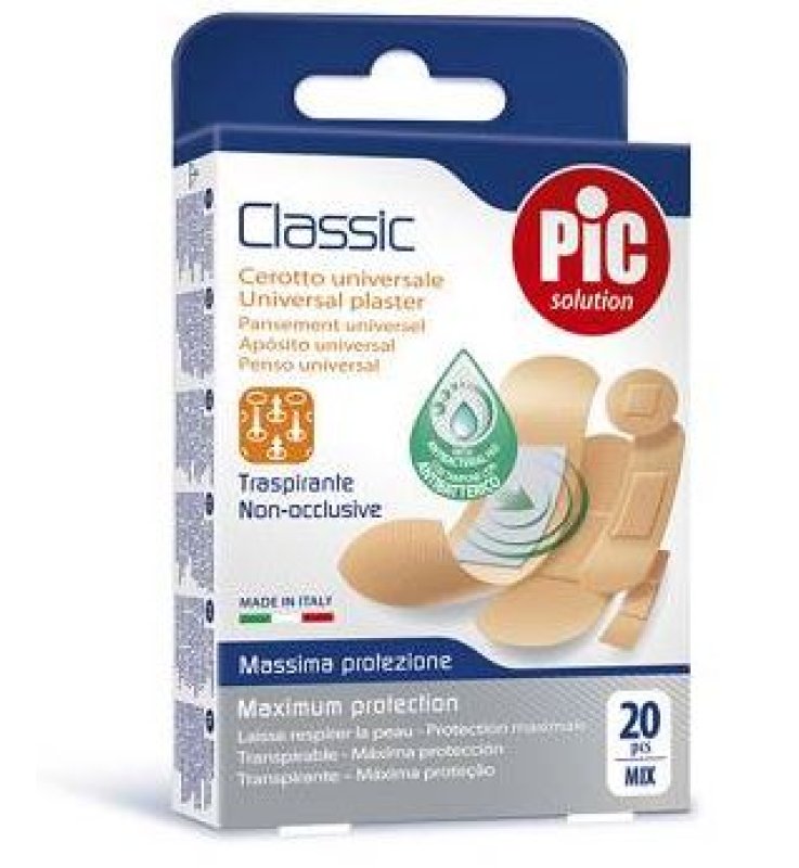CEROTTO PIC CLASSIC MIX ANTIBATTERICO 20 PEZZI
