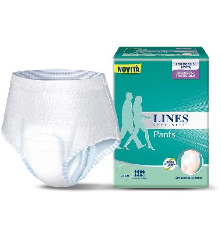 LINES SPECIALIST PANTS SUPER L A MUTANDINA 12 PEZZI FARMA