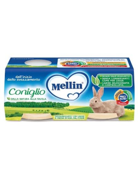 OMO MELLIN Coniglio 2x120g