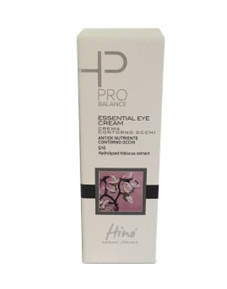 HINO NATURAL SKINCARE PRO BALANCE ESSENTIAL EYE CREAM CREMACONTORNO OCCHI 30 ML