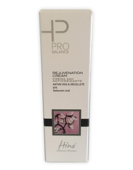 HINO NATURAL SKINCARE PRO BALANCE REJUVENATION CREAM CREMA 24H ANTIOSSIDANTE 50 ML