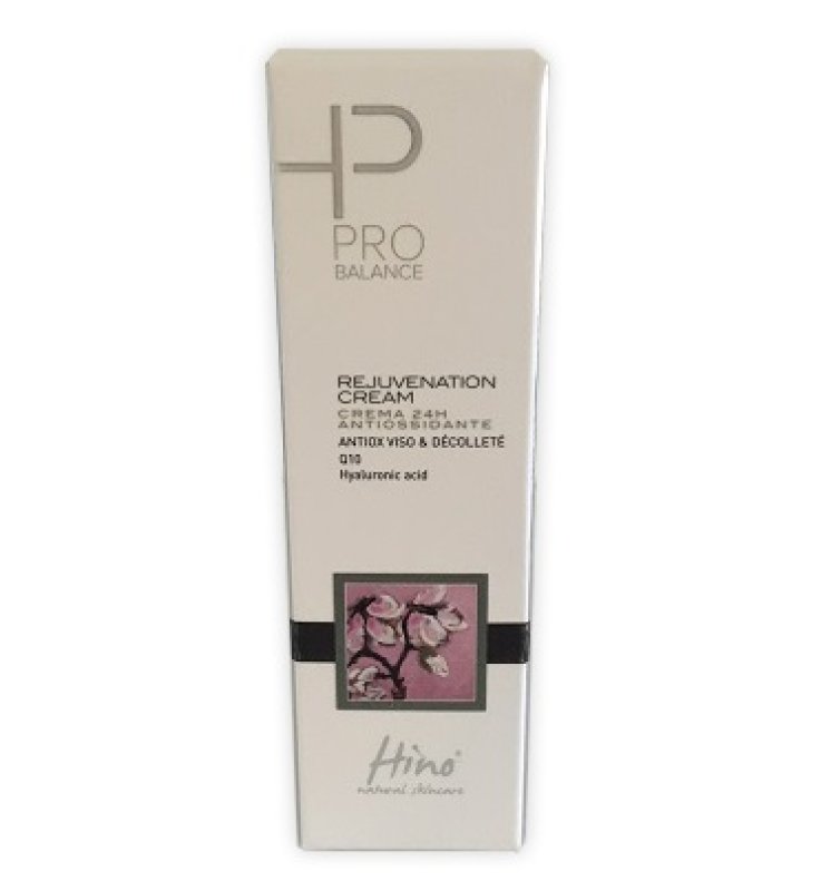 HINO NATURAL SKINCARE PRO BALANCE REJUVENATION CREAM CREMA 24H ANTIOSSIDANTE 50 ML