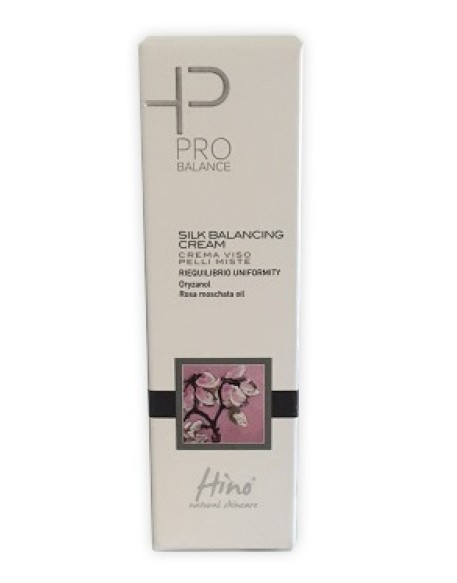 HINO NATURAL SKINCARE PRO BALANCE SILK BALANCING CREAM CREMAVISO PELLI MISTE 50 ML