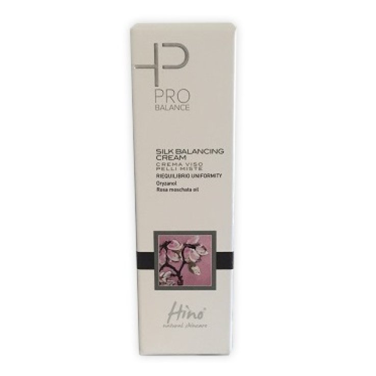 HINO NATURAL SKINCARE PRO BALANCE SILK BALANCING CREAM CREMAVISO PELLI MISTE 50 ML HINO NATURAL SKINCARE PRO BALANCE SILK BALANCING CREAM CREMAVISO PELLI MISTE 50 ML