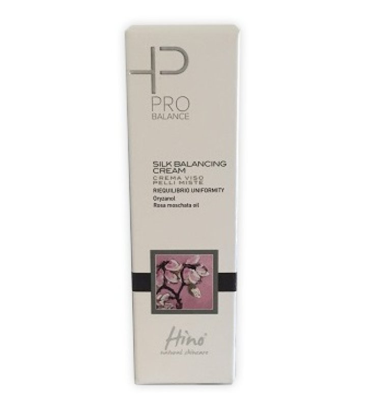 HINO NATURAL SKINCARE PRO BALANCE SILK BALANCING CREAM CREMAVISO PELLI MISTE 50 ML