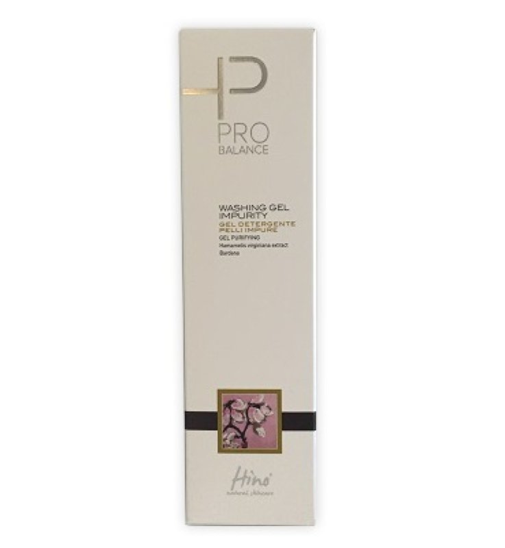HINO NATURAL SKINCARE PRO BALANCE WASHING GEL IMPURITY GEL DETERGENTE PELLI IMPURE 200 ML