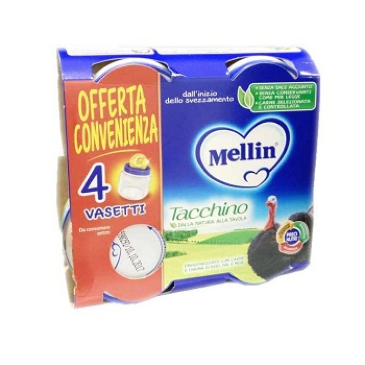 OMO MELLIN Tacchino 4x 80g OMO MELLIN Tacchino 4x 80g