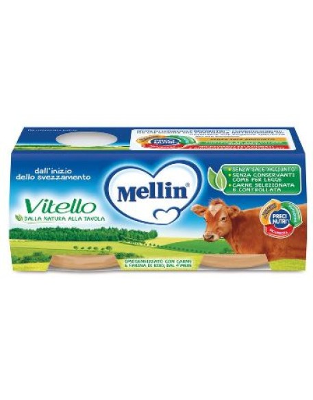 MELLIN-OMO.VITELLO 2X120G