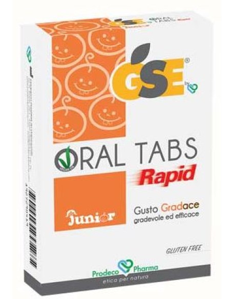 GSE ORAL TABS RAPID JUNIOR 12 COMPRESSE