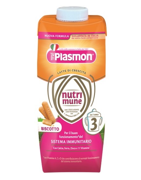 PLASMON NUTRI-MUNE 3 BISCOTTO LIQUIDO 12 X 500 ML