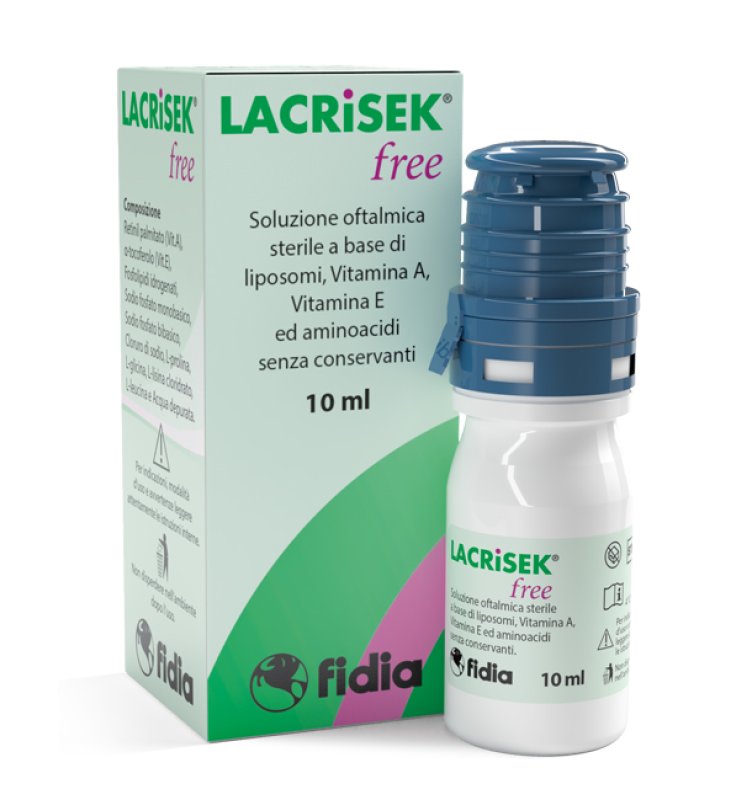 LACRISEK FREE SOLUZIONE OFTALMICA SENZA CONSERVANTI 10 ML