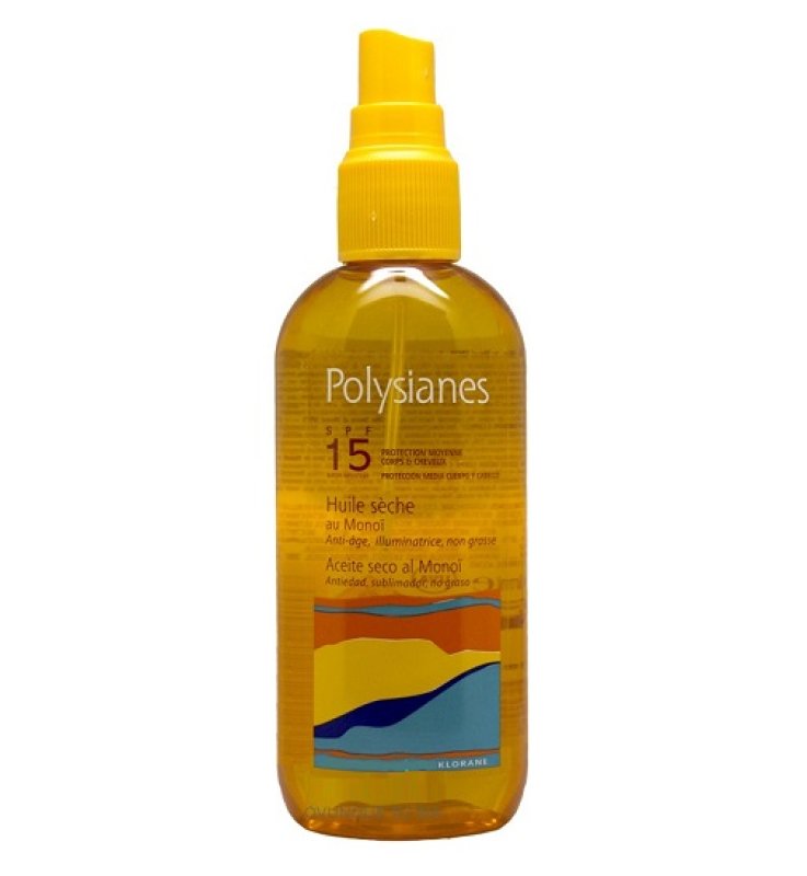 LES POLYSIANES OLIO SECCO SPF 15 PER CORPO CAPELLI 150 ML