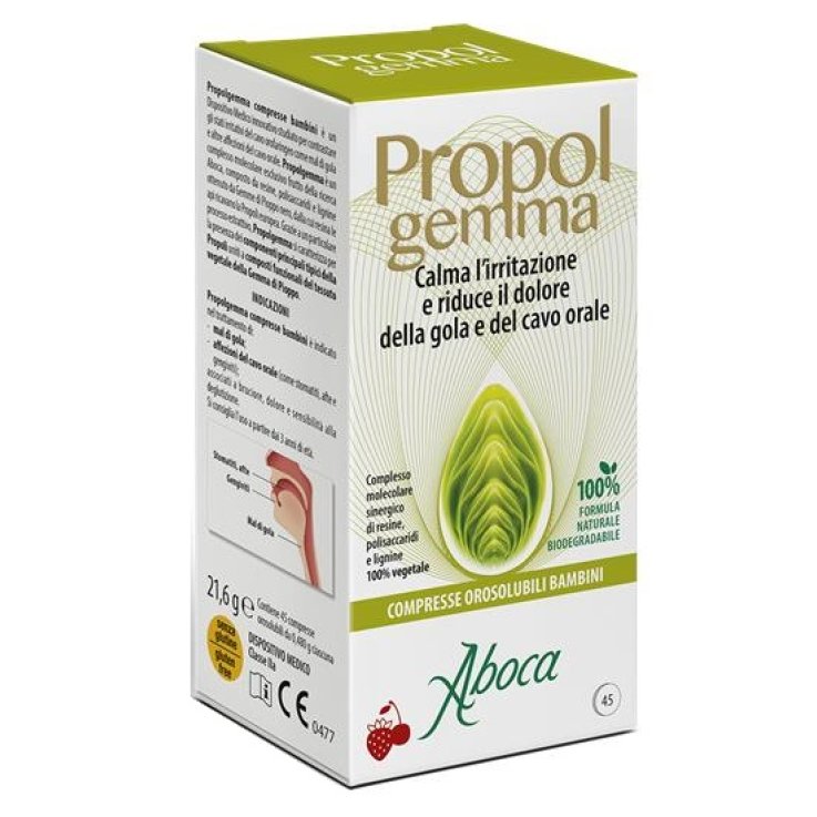 PROPOLGEMMA BAMBINI 45 COMPRESSE OROSOLUBILI 480 MG PROPOLGEMMA BAMBINI 45 COMPRESSE OROSOLUBILI 480 MG