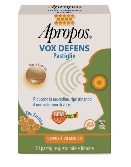 APROPOS VOX DEFENS MIELE LIMONE 20 PASTIGLIE