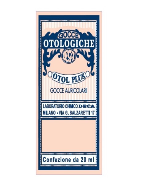 OTOL PLUS GOCCE AURICOLARI 20 ML