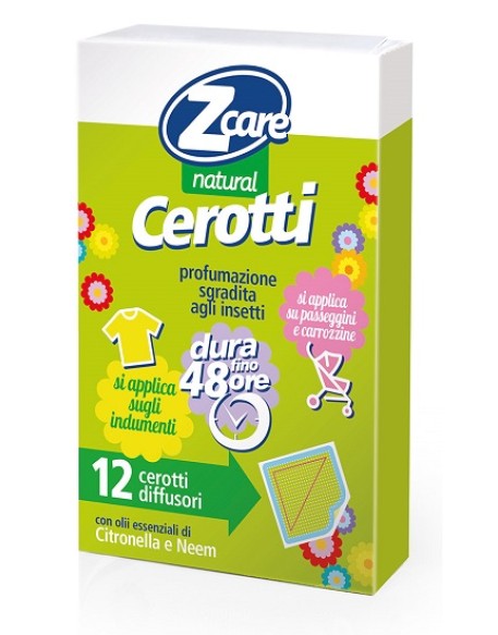 ZCARE NATURAL CEROTTI 12PZ