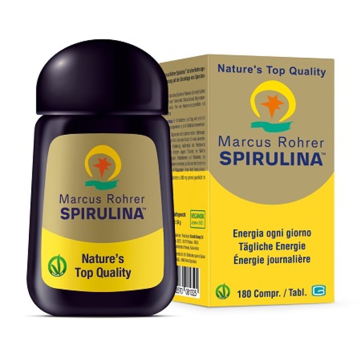 SPIRULINA MARCUS ROH RIC 180CPR SPIRULINA MARCUS ROH RIC 180CPR