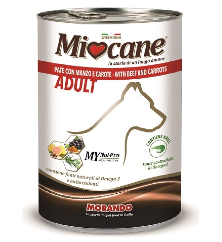 MIOCANE PATE' MANZO E CAROTE