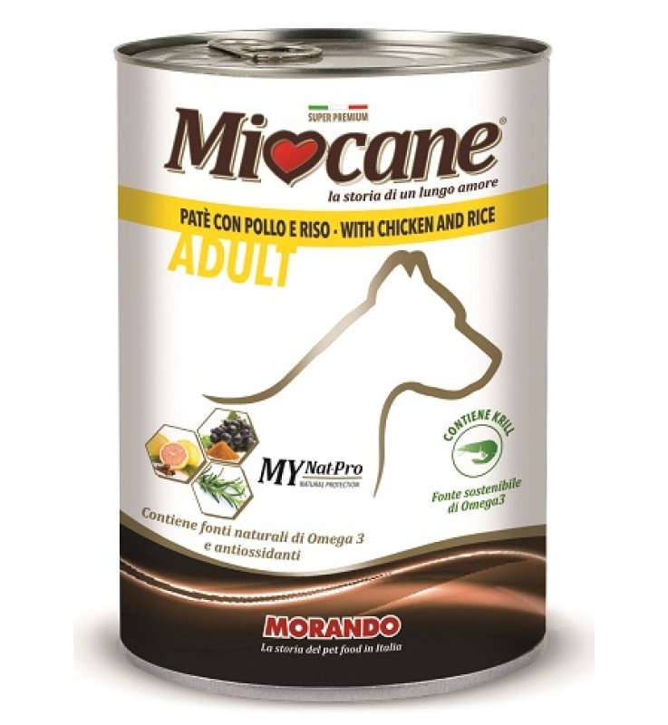 MIOCANE PATE' POLLO E RISO