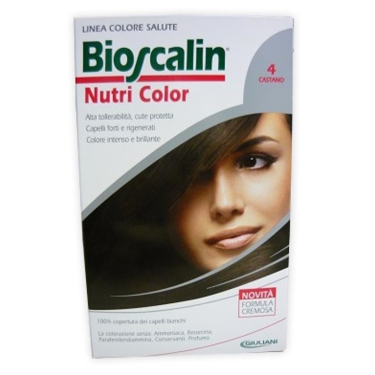 BIOSCALIN NUTRI COLOR 4 CASTANO SINCROB 124 ML BIOSCALIN NUTRI COLOR 4 CASTANO SINCROB 124 ML
