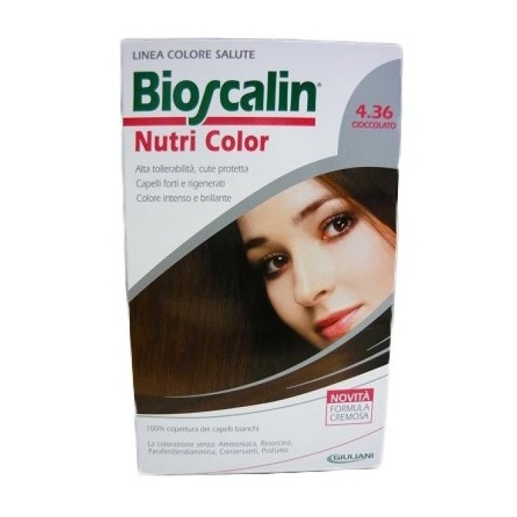 BIOSCALIN NUTRI COLOR 4,36 CIOCCOLATO SINCROB 124 ML BIOSCALIN NUTRI COLOR 4,36 CIOCCOLATO SINCROB 124 ML