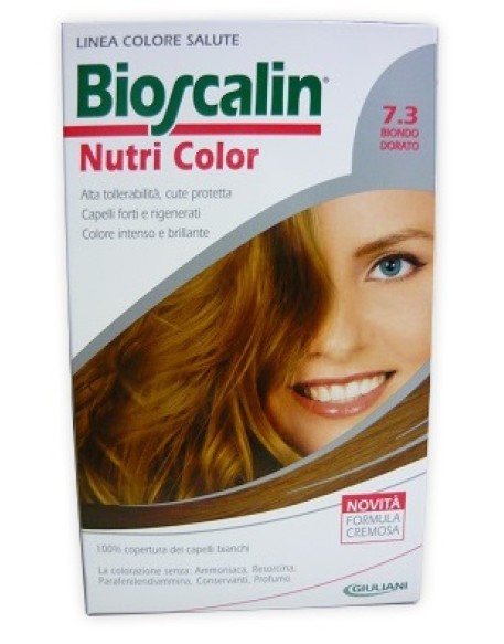 BIOSCALIN NUTRI COLOR 7,3 BIONDO DORATO SINCROB 124 ML