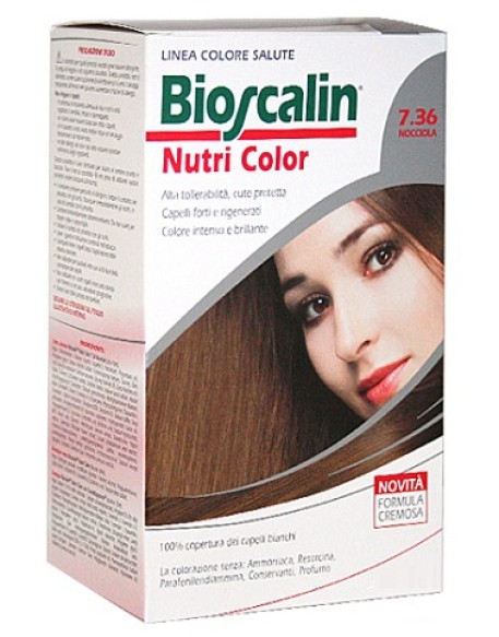 BIOSCALIN NUTRI COLOR 7,36 NOCCIOLA SINCROB 124 ML