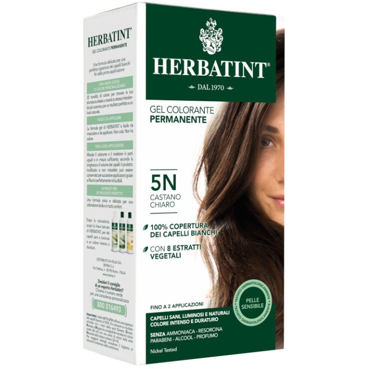 HERBATINT 5N CASTANO CHIARO 150 ML + PENNELLO PROMO EDIZIONELIMITATA HERBATINT 5N CASTANO CHIARO 150 ML + PENNELLO PROMO EDIZIONELIMITATA