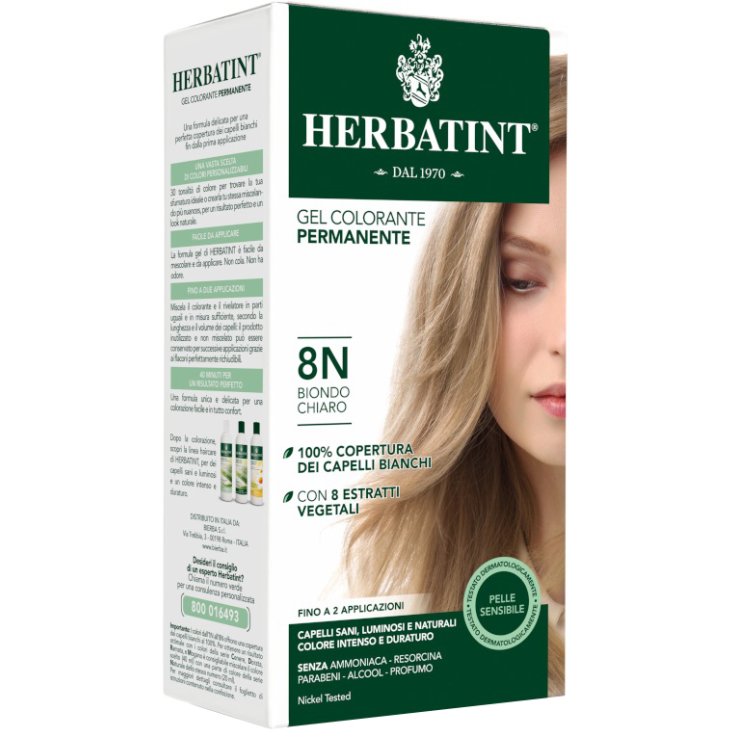 HERBATINT 8N BIONDO CHIARO 150 ML HERBATINT 8N BIONDO CHIARO 150 ML