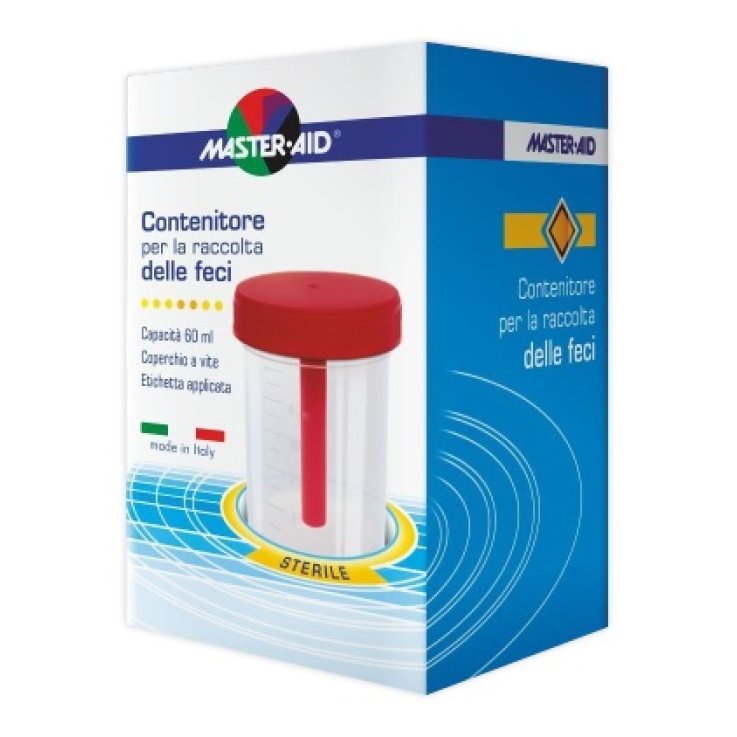 CONTENITORE RACCOLTA FECI MASTER-AID 60 ML CONTENITORE RACCOLTA FECI MASTER-AID 60 ML